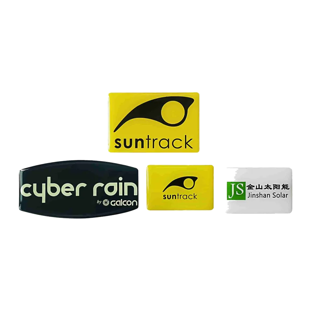 doming label nameplates for OEM equipment