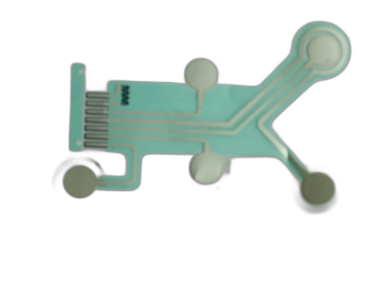 custom flexible screen-printed multi-electrode biosensor circuit