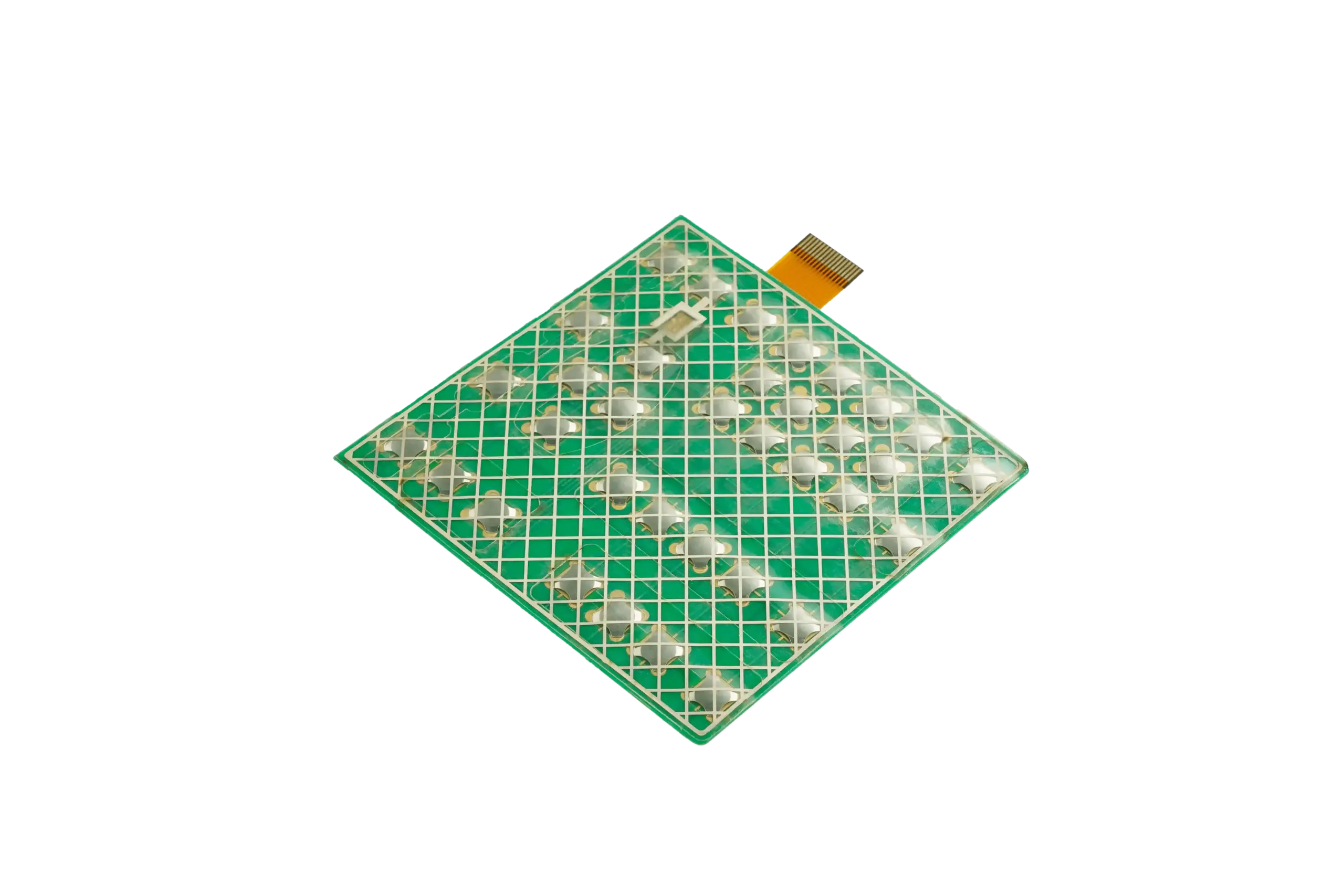 Metal dome membrane switch array