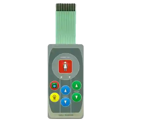 Tactile membrane switch keypad