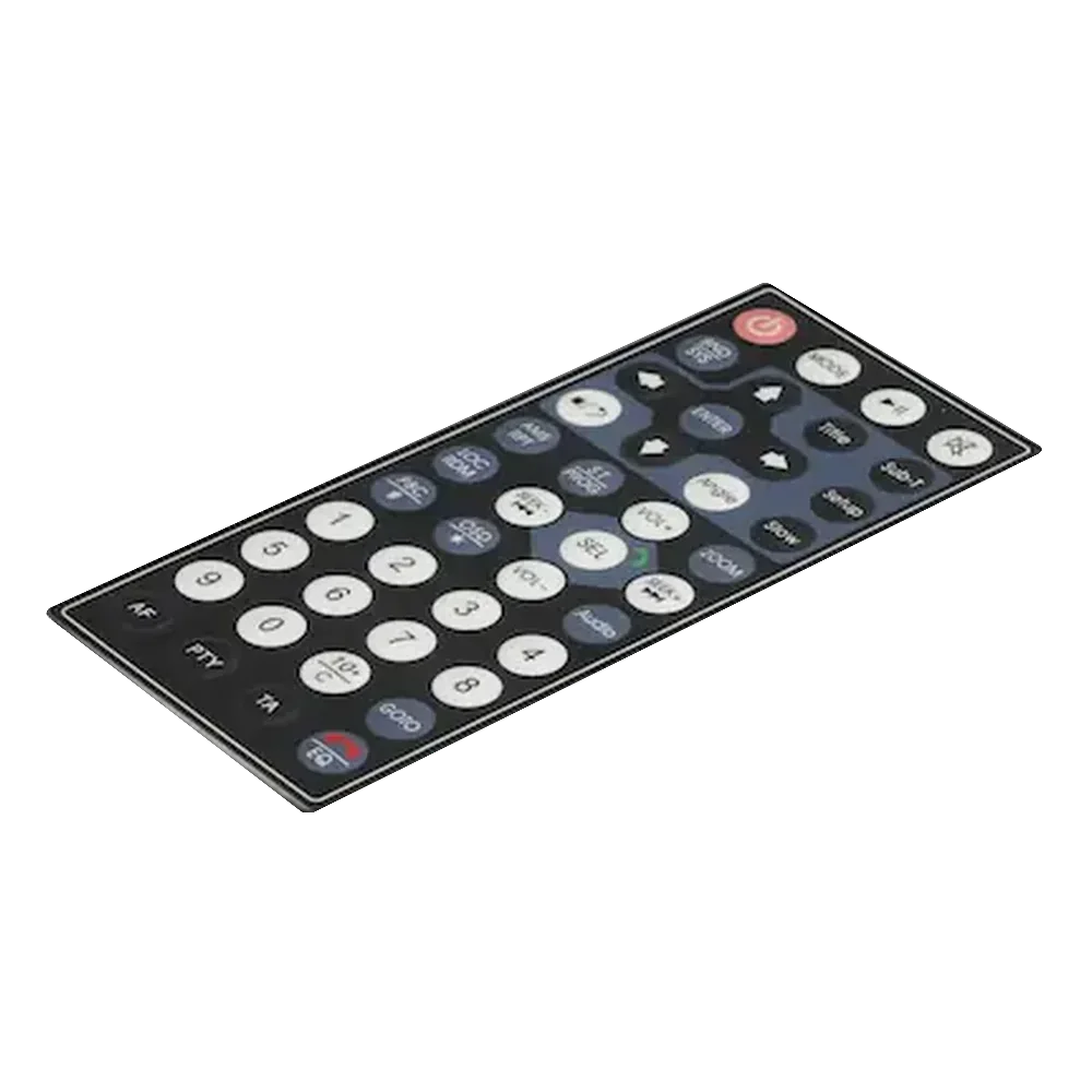 graphic overlay manufacturer production for OEM control panels